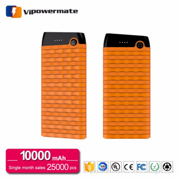 High quality 10000mah travelling pocket tablet universal portable mobile charger power bank